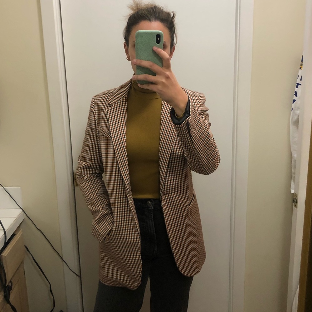 Zara tweed blazer